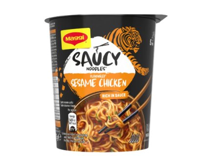 MAGGI Soczysty makaron sezamowy o smaku kurczaka 75g