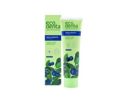 110973 ecodenta zubni pasta s extraktem z boruvek pro svezi dech 100 ml