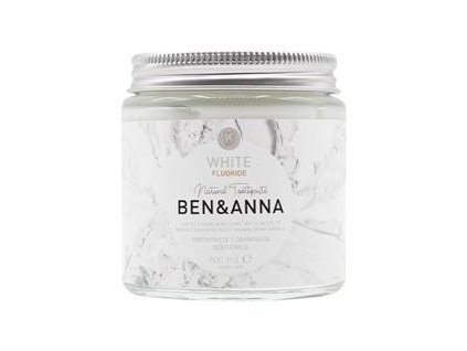 110433 ben anna zubni pasta bila s fluoridem 100ml