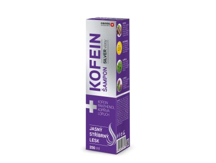 Szampon kofeinowy Cemio 250ml Silver
