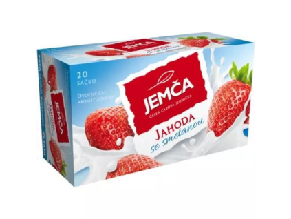 Jemča fruit strawberry with cream 20 x 2 g