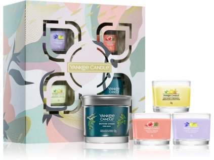 88204 darkova sada signature tumbleru a 3 sklenenych votivnich svicek