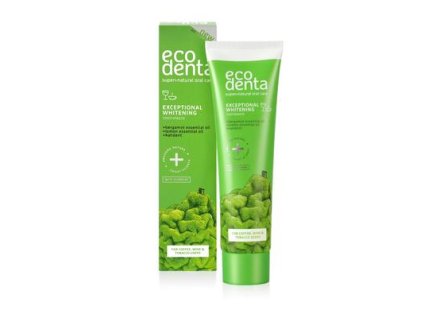 110931 ecodenta vyjimecne belici zubni pasta anti coffe anti tobacco 100 ml