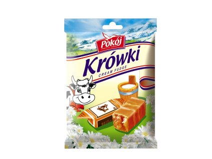 Krówki Karmelki mleczne 140g