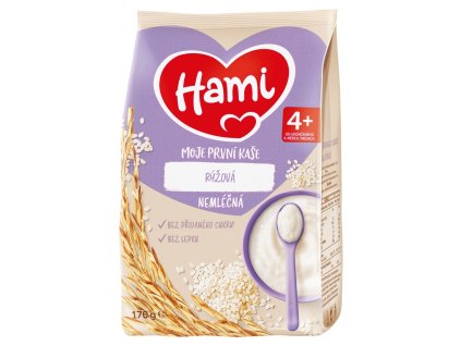 HAMI Kaszka neml 170g ryżu 4m+