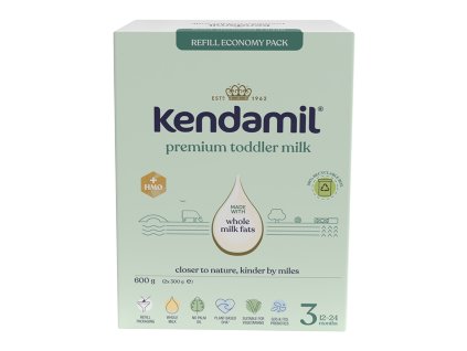 Kendamil Premium mleko 600g 3 HMO+ 12m