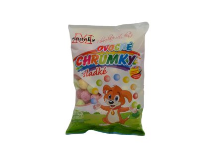 Słodkie chipsy 75g o smaku owocowym