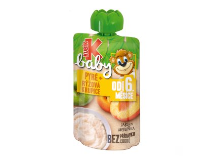 Kubík baby bag 100g apple + groats