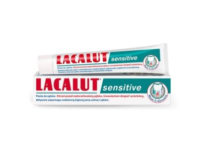 Lacalut toothpaste 75ml Sensitive (PL vizual)