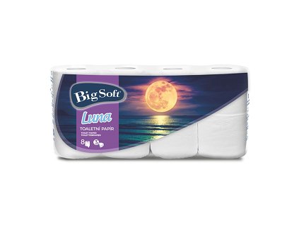 Duży miękki ręcznik papierowy 3vr (8 szt./folia) Luna