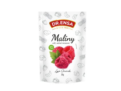 Maliny całe, liofilizowane 30g