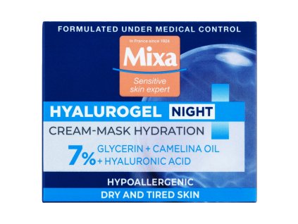 MIXA krem na noc 50ml Hyalurogel