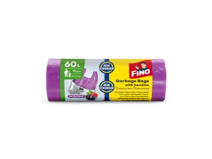 Worki FINO Aromatyczne (15 szt./folia) 60l fioletowe