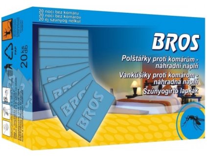 Wkłady BROS do inhalatora na komary 20 szt.