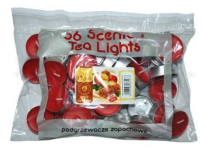 Świece zapachowe typu tealight Admit 36 szt. Jabłko i cynamon