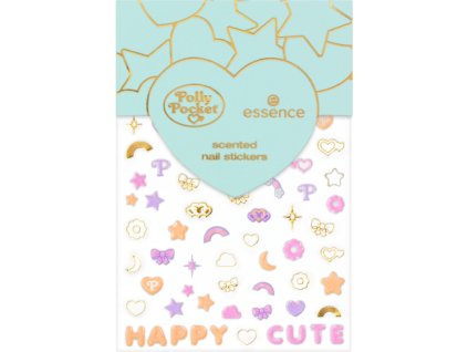 naklejki na paznokcie zapachowe essence Polly Pocket