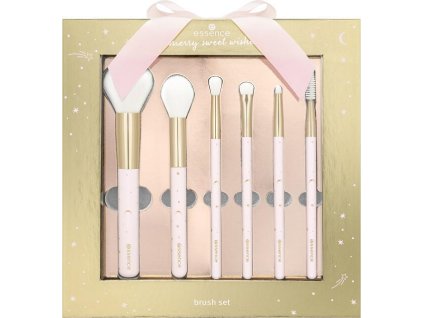 zestaw pędzli essence merry sweet wishs