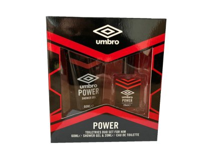 Wkład: Umbro Power EDT Men 20ml + SG 60ml Pc