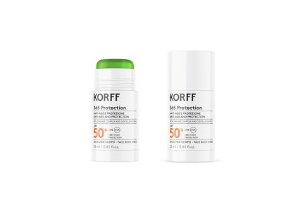 KORFF 365 Krem z filtrem przeciwsłonecznym w sztyfcie SPF50+, 25 ml