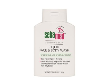 SEBAMED EMULSJA DO MYCIA TWARZY I CIAŁA 200ml