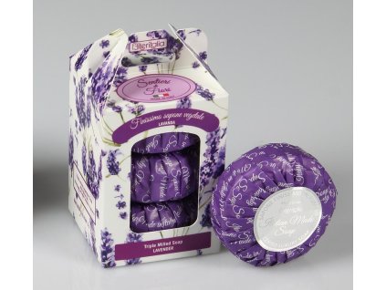 ITERITALIA Zestaw prezentowy włoskich mydeł kwiatowych