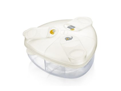 Pudełko na mleko w proszku MAM, białe