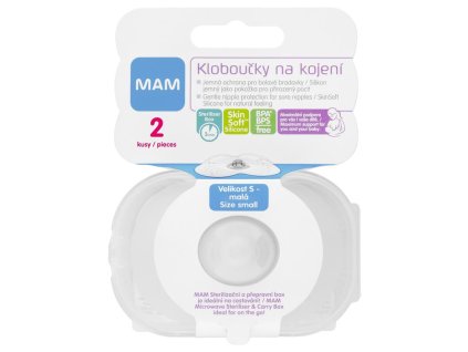 POSIADAM KAPSUŁKI DO KARMIENIA PIERSIĄ 2 szt., rozmiar S (17 mm)
