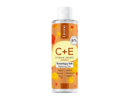 LIRENE Witamina Energia C+E Tonik rozjaśniający, 200 ml