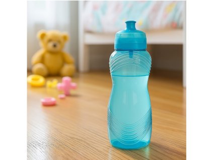 Sistema Hydrate Wave Twist n Sip Bottle 600 ml, niebieski