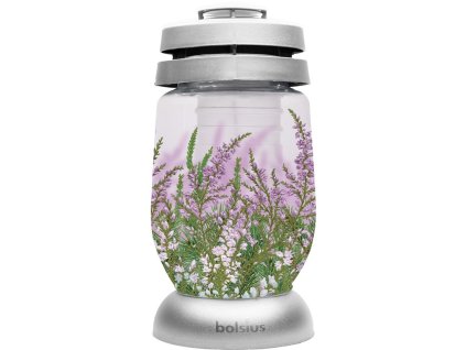 Szkło cmentarne Bolsius 23 cm depozyt 120g 36h. Heather