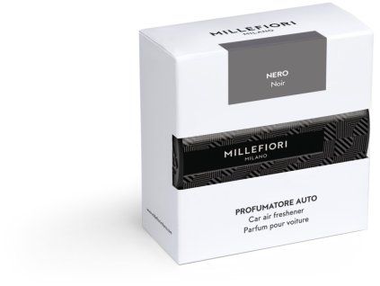 Zapach samochodowy Millefiori Icon Nero Textile Floral