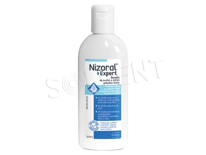 Szampon Nizoral Expert 200ml do włosów suchych.