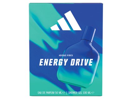 Zestaw upominkowy Adidas Vibes Energy dla mężczyzn (EDP + mini żel pod prysznic) 