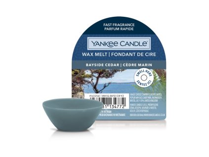 YANKEE CANDLE BAYSIDE CEDAR Wosk zapachowy do lamp zapachowych Nowość