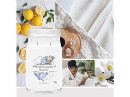 Świeca Yankee Candle Soft Blanket Signature Large
