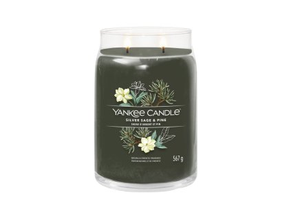 Świeca YANKEE CANDLE SILVER SAGE & PINE SIGNATURE LARGE