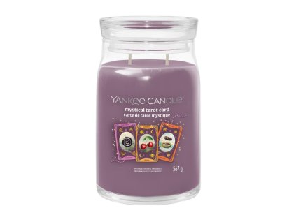 YANKEE CANDLE HALLOWEEN MYSTIC KARTA TAROTA PODPIS DUŻA