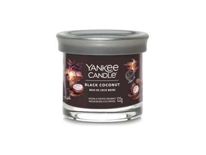 Mały kubek YANKEE CANDLE BLACK COCONUT SIGNATURE