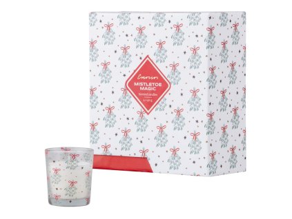 Świece zapachowe Emocio 4 szt. wotywów w pudełku prezentowym 160x147x73 mm - Jabłko i cynamon