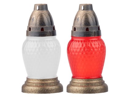 Szkło cmentarne w plastiku 17 cm depozyt 40g 12h. mix