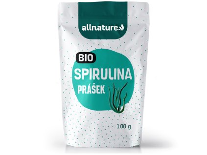 allnature spirulina prasek bio 100 g