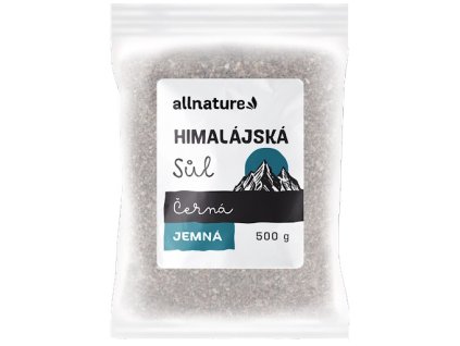 allnature himalajska sul cerna jemna 500 g