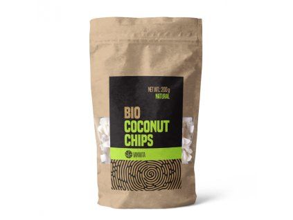 bio coconut chips 200 g vanavita