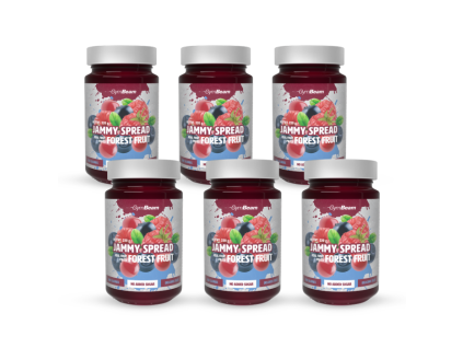 jammy spread forest fruit 6x220 g gymbeam