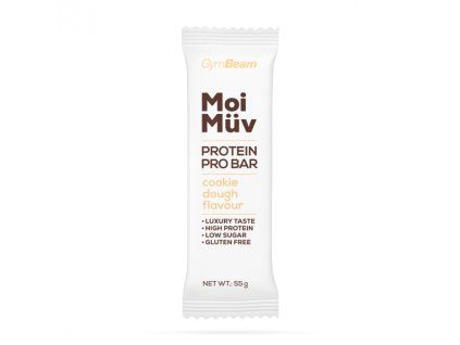 moimuv protein pro bar cookie dough flavour 55 g gymbeam