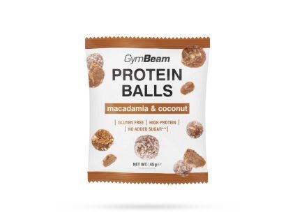 protein balls macadamia coconut 45 g gymbeam