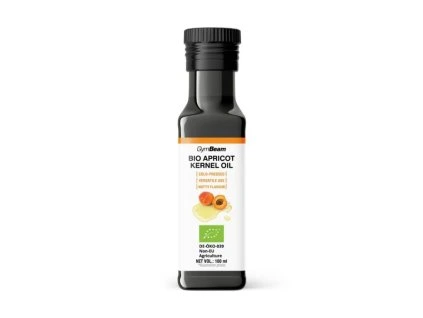 apricot kernel oil mockup