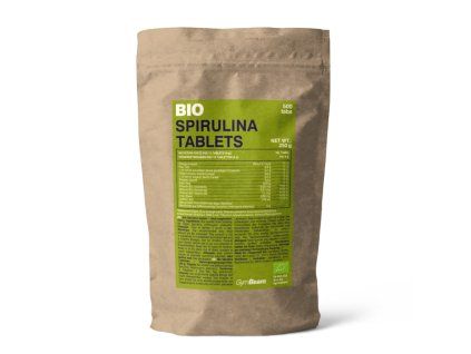bio spirulina tablets 500 tabs 250 g gymbeam