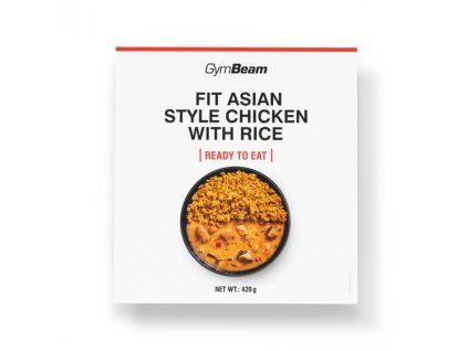 fit asian style chicken with rice rte 420 g gymbeam