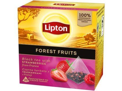 Lipton czarna piramida leśne owoce @20x1.5g